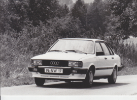 Audi 80 4-Door Sedan, press photo, Belgium, 1984
