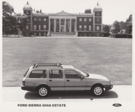 Ford Sierra Ghia Estate, large press photo, UK, 10/1985