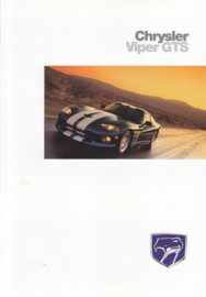 Viper GTS brochure, 4 pages,  10/1996, German language