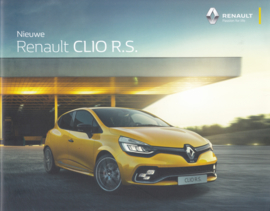 Clio R.S. brochure, 36 pages, 10/2016, Dutch language