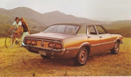 Comet 4-Door Sedan, US postcard, standard size, 1973