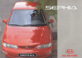 Sephia brochure, 20 pages (A4), about 1996, German language
