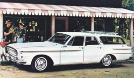 Dart 440 Station Wagon, US postcard, standard size, 1962