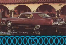 Le Baron 4-Door Hardtop,  US postcard, continental size, 1975