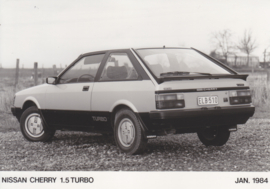 Nissan Cherry 1.5 Turbo, press photo, Belgium, 01/1984