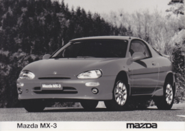 Mazda MX-3 Coupe, press photo, Belgium, 1992
