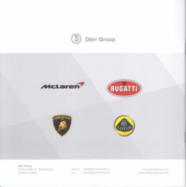 Dörr Group Germany corporate brochure, 20 pages, about 2015, German language