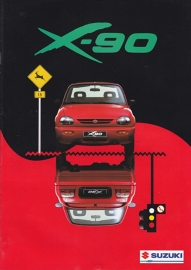 X-90 brochure, 12 pages, #90996, 1997, Dutch language