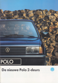 Polo Classic 2-door brochure, A4-size, 12 pages., 8/1990, Dutch language