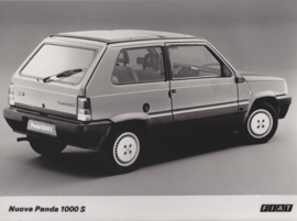 Fiat Panda 1000 S, press photo, Italy, 9/1987