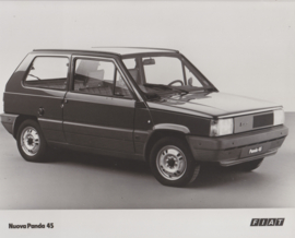 Fiat Panda 45, press photo, Italy, 1983