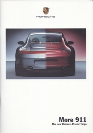 911 Carrera 4S & Targa brochure, 40 pages, 11/2001, WVK 203 823 02, US, English