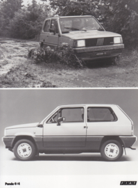 Fiat Panda 4x4, press photo, Italy, 1984