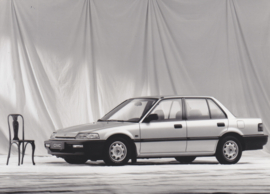 Honda Civic Sedan, press photo, Belgium, 1/1990