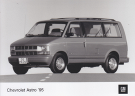 Chevrolet Astro Passenger Van - press photo - Europe (export) - 1995