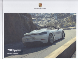 718 Spyder brochure, 88 pages, 06/2019, hard covers, English language