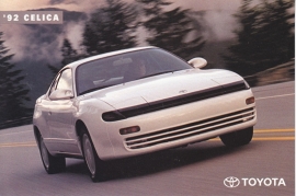 x Celica US postcard, 1992, # 31050-92