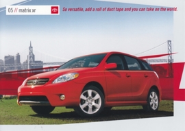 x Matrix XR, US postcard, 2005, #00601-MATRI-05PC