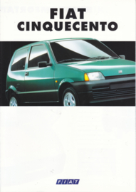 Cinquecento brochure, 8 pages (A4), 01/1994, German language