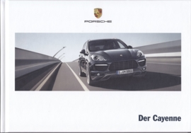 Cayenne brochure, 158 pages, 06/2013, hard covers, German