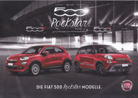 500 X & L Rockstar brochure, 4 pages (A4-size), 2018, German language