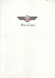 Cooper 1300 brochure, 4 pages, Dutch language, about 1988, # E0839