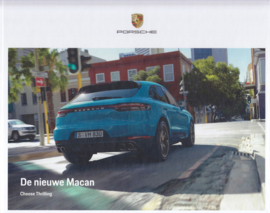 Macan new model brochure, 36 pages, 07/2018, hard covers, Dutch language