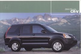 CR-V, US postcard, continental size, 2004, # ZO2415