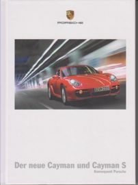 Cayman/Cayman S  brochure, 128 pages, 05/2006, hard covers, German