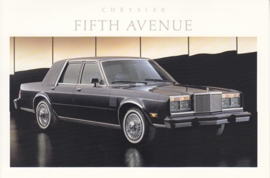 Fifth Avenue, US postcard, continental size, 1988