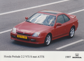 Honda Prelude 2.2 VTi S with ATTS, press photo, Dutch, 1997
