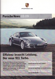 News 03/2009 with 911 Turbo, 28 pages, 09/09, German language