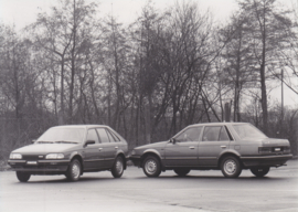 323 Sedan & Hatchback, press photo, Belgium, 1988