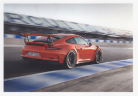 911 GT3 RS,  A6-size set with 6 postcards in white cover, 2015, WSRH 1401 12S1 10, German language