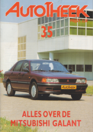 issue # 35, Mitsubishi Galant, 32 pages, 9/1990, Dutch language