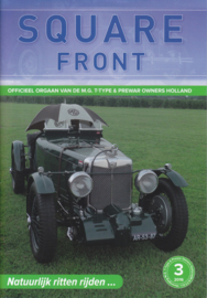 MG T-Type & Prewar club magazine,  A5-size, 48 pages, Dutch language, issue 3 (2016)