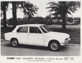 Triumph Toledo 4-Door Saloon, press photo, UK, 1971, # 213467