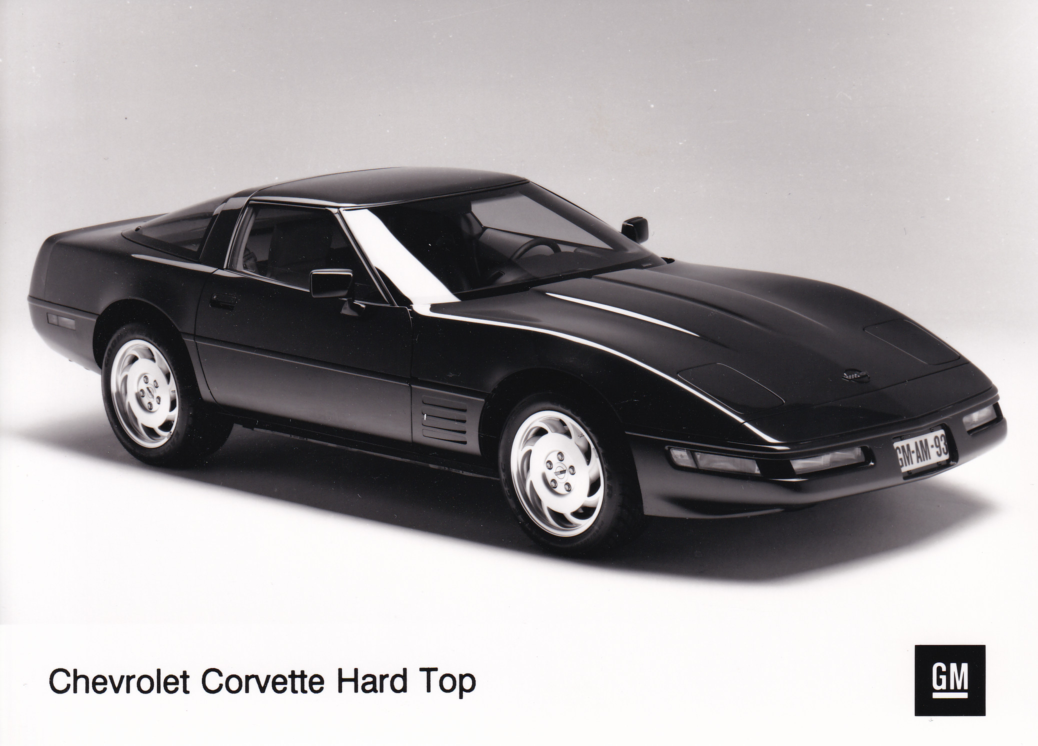 Chevrolet Corvette Hard Top - press photo - Dutch - 1993