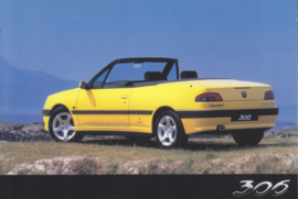 306 Convertible postcard, A6-size, 1997, English language