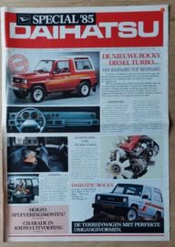 x Program newspaper brochure, 4 pages, 02/1985,  A3-size, Dutch language