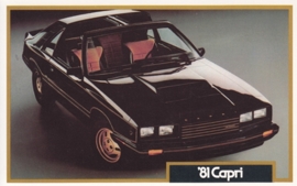 Capri, US postcard, standard size, 1981