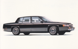 Sedan DeVille, US postcard, standard size, 1990
