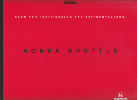 Shuttle brochure, 4 pages, large size, German, 6/1995