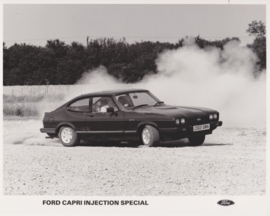 Ford Capri Injection Special, large press photo, UK, 10/1985