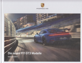 911 GT3 brochure, 80 pages, 05/2021, hard covers, A4-size, German