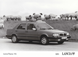 Lancia Thema V6 - factory photo - 09/1991