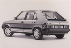 Seat Ronda P 5-door hatchback, press photo, Dutch, c1984