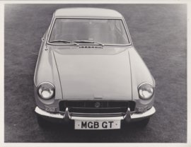 MG B GT, press photo, UK, 1969, # 198631