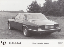 Daimler Double Six Serie III Saloon, press photo, Dutch, 1977