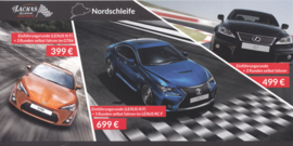 IS-F/RC-F/Toyota GT86, 23,5 x12 cm, German postcard, 2015